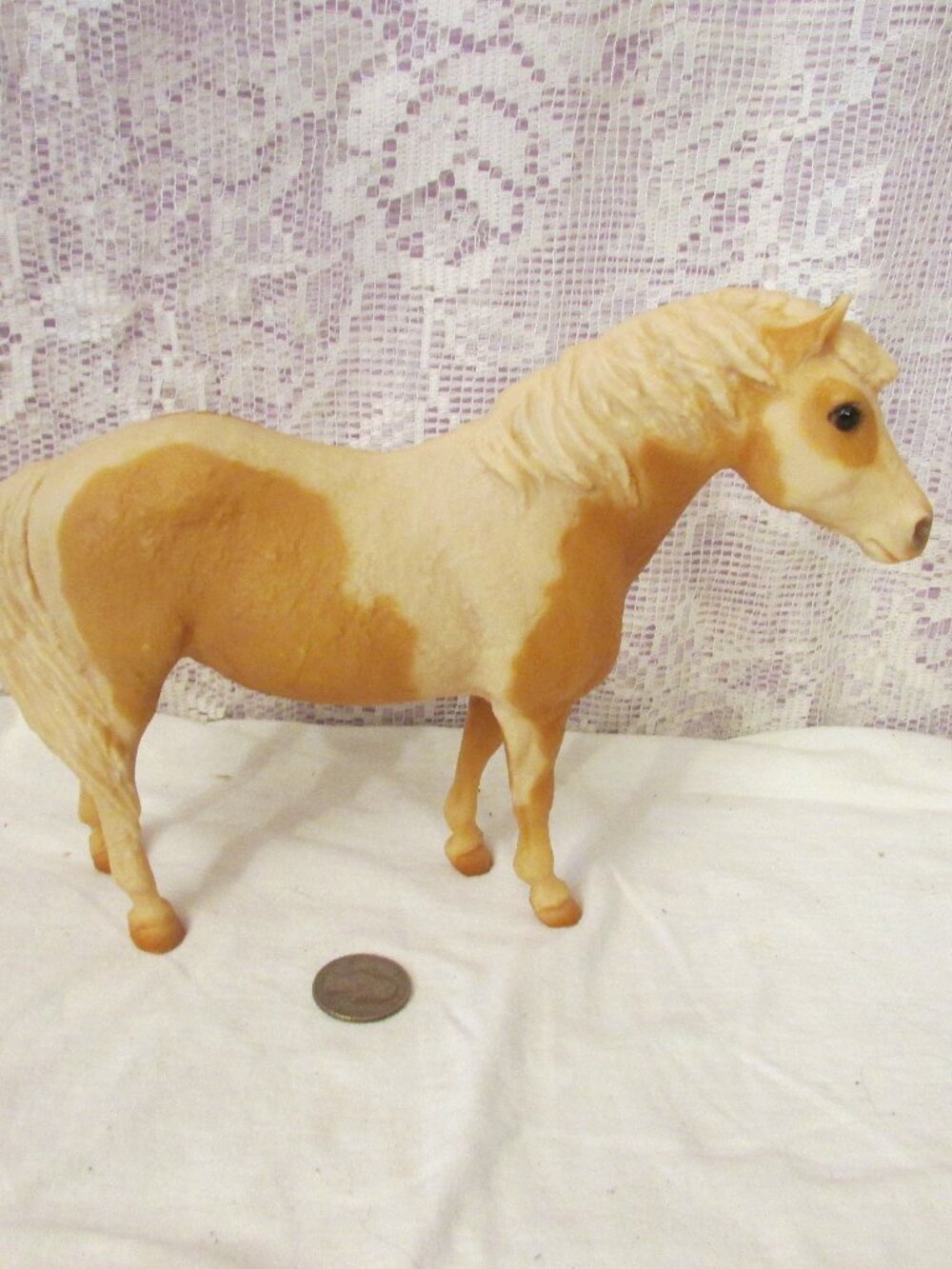 Vintage Breyer Misty #20 Palomino Pinto Eye Circle
